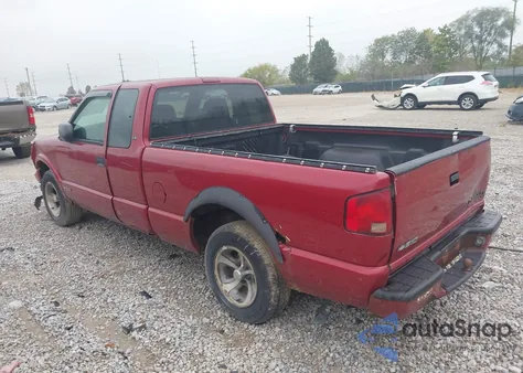 1999 Chevrolet S-10 Ls z USA, uszkodzony, nr VIN 1GCCS1949X8207484